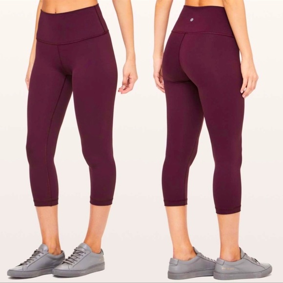 Leggings Lululemon Wunder Under dark adobe Crop 21” pants 4